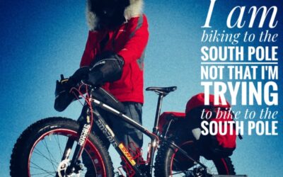 First Man to Bike to South Pole