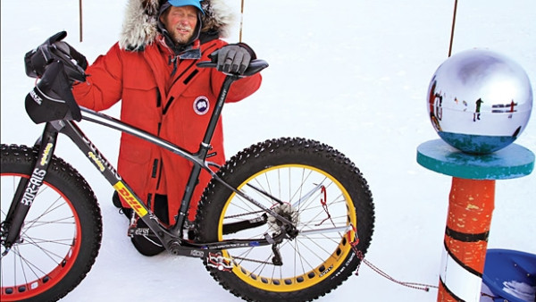 Danial Burton First Man to Bike to the South Pole