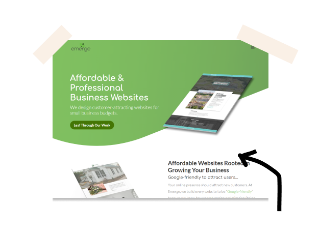 Website copywriting